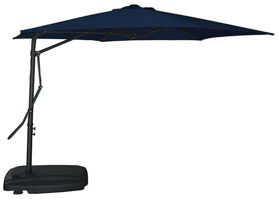 do guarda-chuva exterior do pátio do jardim do café do poliéster 180g guarda-chuva ajustável da máscara de Sun