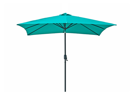 Guarda-chuva exterior de dobramento resistente do parasol de Sun do jardim com proteção uv
