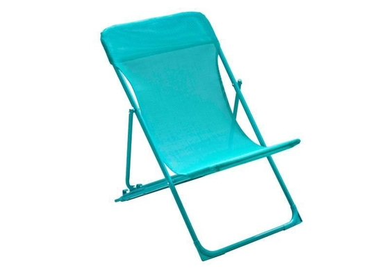 Cadeira dobrável de acampamento do estilingue da dobradura do pátio da posição da cadeira três do balanço multicolorido