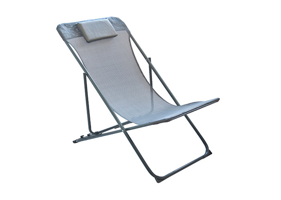 Cadeira de acampamento de reclinação de balanço de três posições