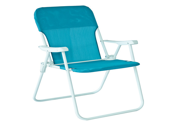 A cadeira de praia de dobramento de pouco peso compacta com fácil toma a dobradura