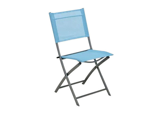 O ODM dobrável de acampamento de aço do OEM da cadeira do piquenique da dobradura do metal da cadeira de Textilene apoiou