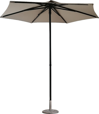 armação de aço exterior do parasol de Sun do guarda-chuva reto de 32mm Polo
