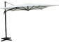 Poliéster de suspensão exterior de alumínio 3 x 4m de Roman Parasol 180G do guarda-chuva