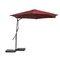 BSCI aprovou o guarda-chuva de suspensão exterior do jardim do modilhão do guarda-chuva 3m
