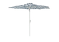guarda-chuvas impermeáveis do jardim de 2.45m guarda-chuva de Sun resistente do parasol dos grandes