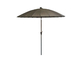Guarda-chuva de Sun exterior de alumínio, guarda-chuva impermeável do pátio da fibra de vidro