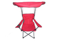 Cadeiras de gramado de dobramento de acampamento do certificado de BSCI com a cor do dossel personalizada