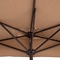 Parasol exterior DIA2.3M da parede de Polo do suporte do meio guarda-chuva lateral do balcão