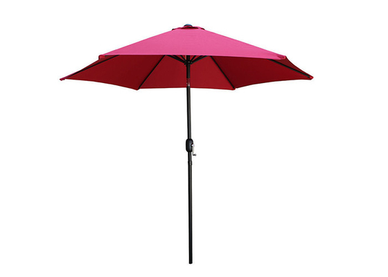 Dobradura aberta fácil do logotipo privado grande de Straw Large Outdoor Patio Umbrella
